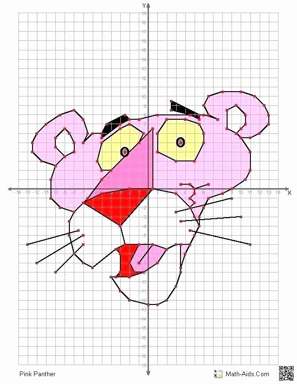 Graph Paper Art Worksheets Grid Coloring Mystery Art Worksheets New Beautiful Drawing