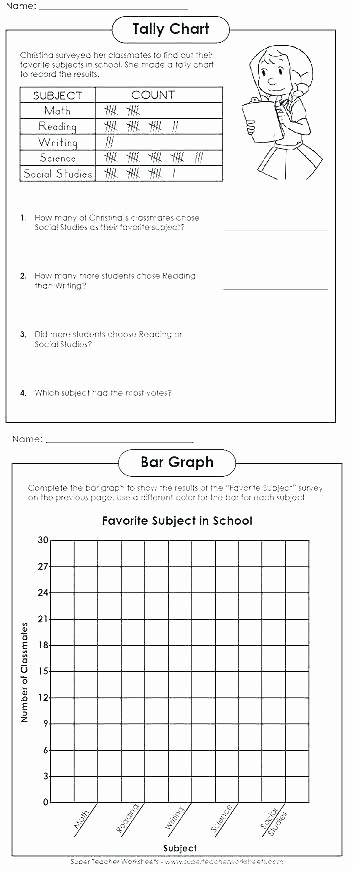 Graphing Worksheets for First Grade Free Picture Graph Worksheets