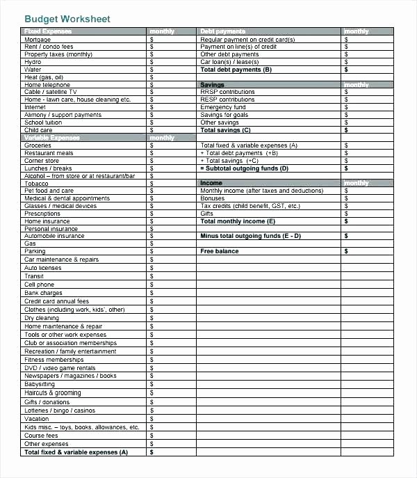 Grocery Store Worksheets Excel Savings Template Medium to Size Worksheet Sheet
