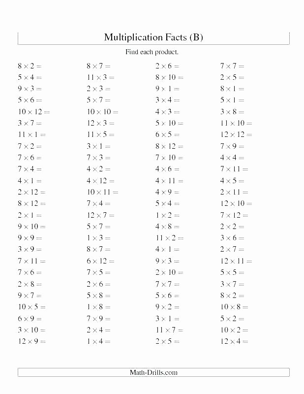 Hard Multiplication Worksheets Multiplication Worksheets 9 Times Tables