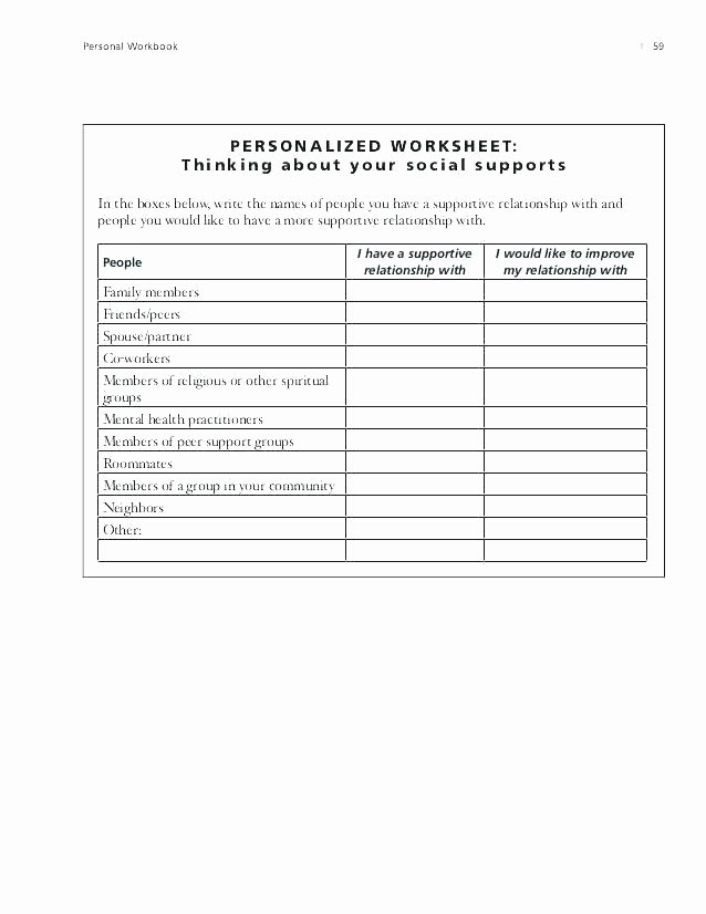 goal increase and growth through adult relationships length of time family munication worksheets pdf for adults