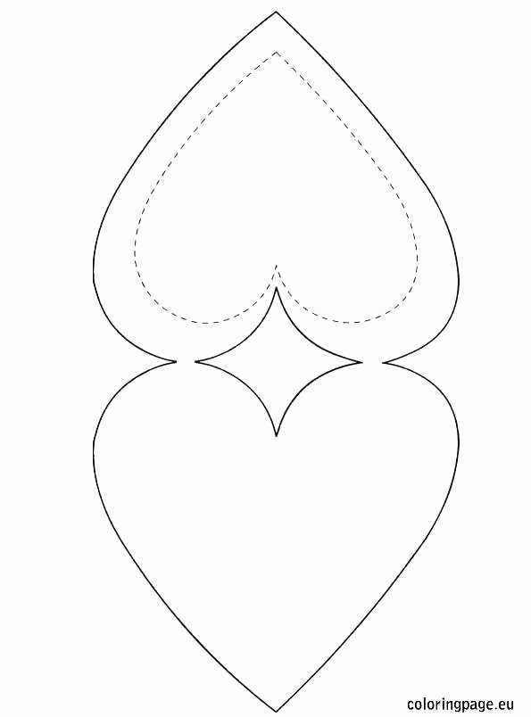 Heart Coloring Worksheet Free Printable Heart Shapes