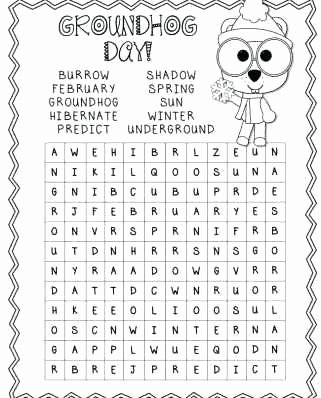 Hibernation Worksheet for Preschool Coloring Pages for Kindergarten Printable Free Hibernation