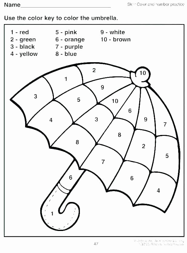 Hidden Picture Math Worksheets Mystery Coloring Pictures
