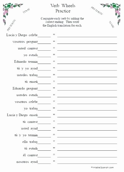 High School Spanish Worksheets Free Worksheets for Kids Fall Words and Colors Den Free