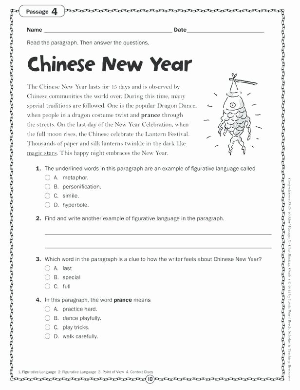 Holiday Reading Comprehension Worksheets Free Fresh Reading Prehension Worksheets for Elementary Students Ion