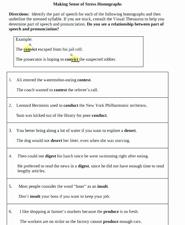 Homographs Worksheet 3rd Grade Homograph Worksheets 4th Grade Synonyms Printable Homographs