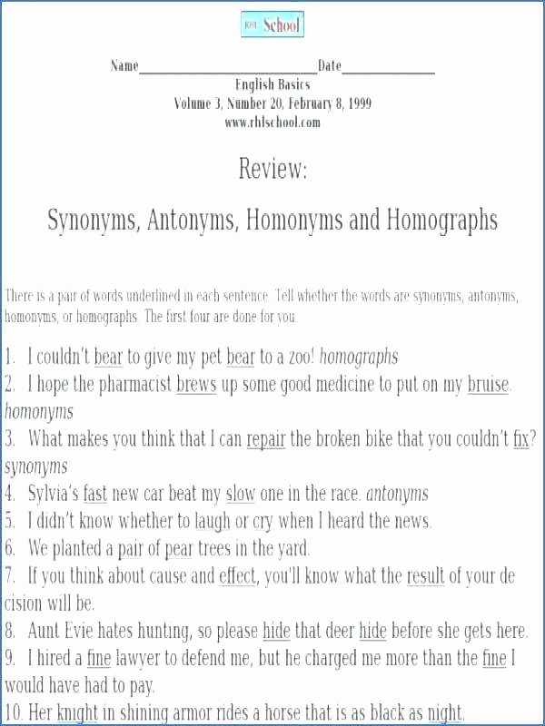 free worksheet daily homophone worksheets homophones printable for second grade 5th
