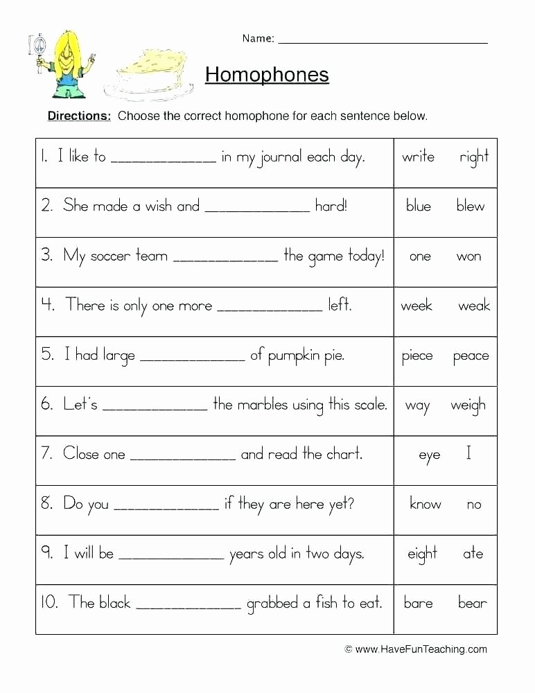 Homophone Worksheet 4th Grade Review Synonyms Antonyms Homonyms and Homographs Worksheet