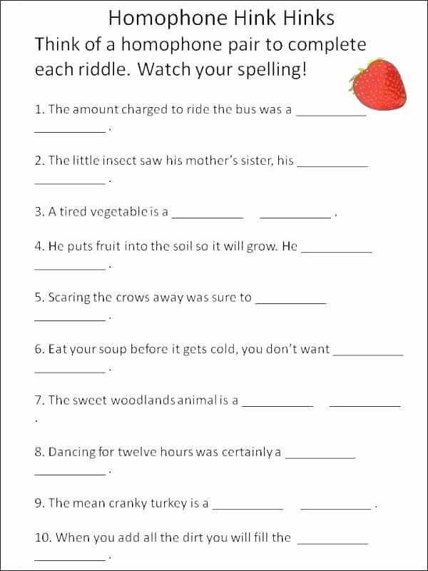Homophones Worksheet 4th Grade What is the Difference Between Homonyms and Homophones