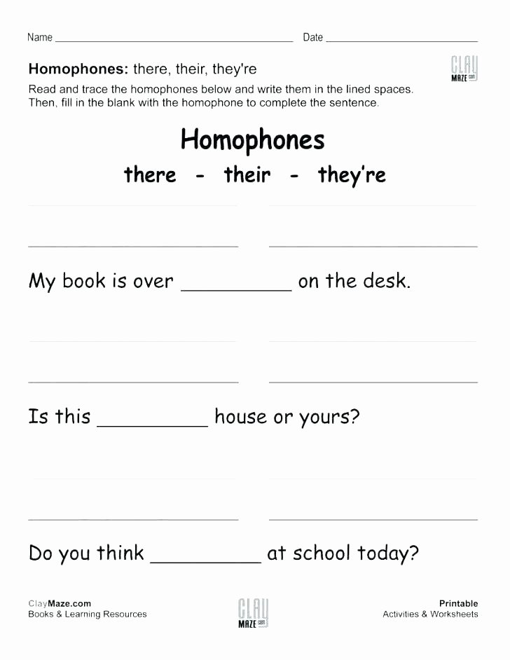 Homophones Worksheet High School Homonyms Of Club