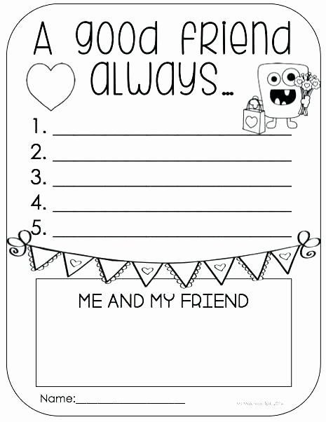How to Make Friends Worksheet Inspirational Friendship Worksheets for Kids Maths Worksheets Ideas