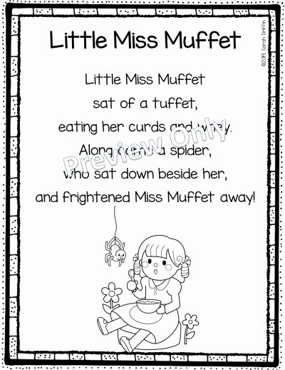 Humpty Dumpty Printable Book My 10 Favorite Nursery Rhymes for Kids