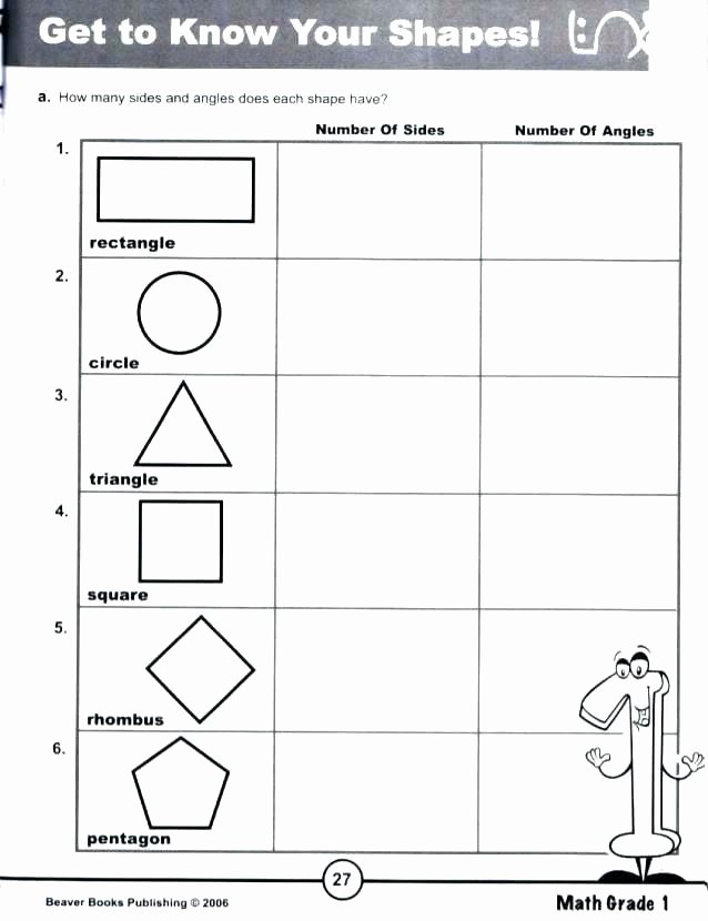 Identifying Shapes Worksheets Pentagon Worksheets for Preschool