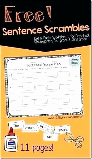 Idiom Worksheets for 2nd Grade Mixed Up Sentences 1 Worksheet for My son Worksheets 2nd Grade