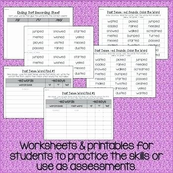 Inflectional Endings Worksheets 2nd Grade Ed Ending sounds Worksheets