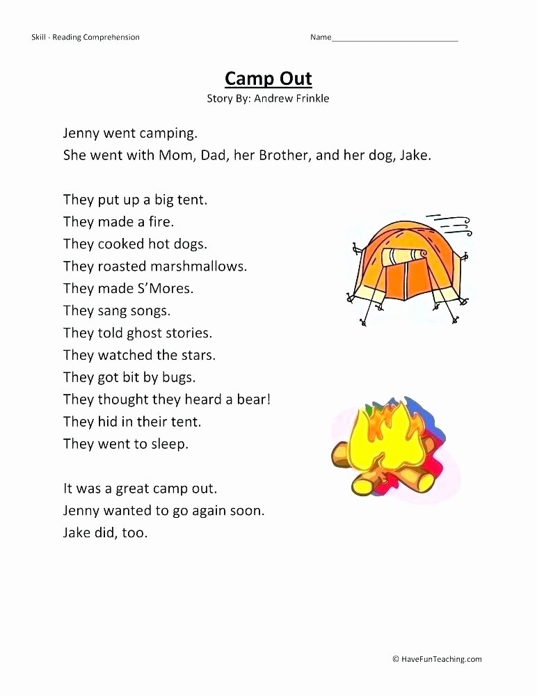 Insect Reading Comprehension Worksheets Grade 2 Reading Prehension Worksheets