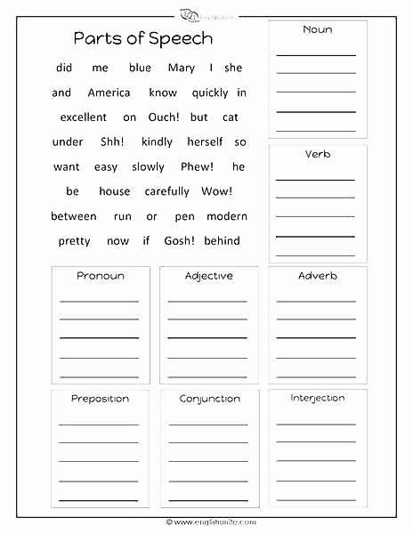 Interjection Worksheet Pdf Adverbs and Prepositions Worksheets Preposition Exercises