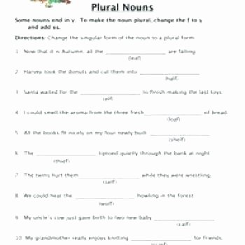 Irregular Plurals Worksheet Free Worksheets Irregular Plural Nouns Lovely Singular and