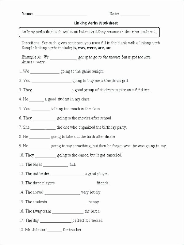 Irregular Verbs Worksheet 2nd Grade 7th Grade Verb Worksheets for 2 Image Result Verbs