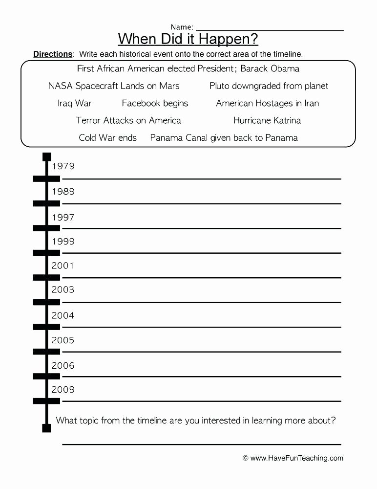 Kindergarten History Worksheets Awesome History Worksheets for Highschool Students