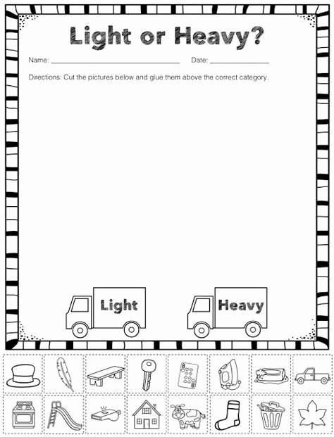 Kindergarten Measurement Worksheets Freebie Lesson In A Snap Iteach Kinder Linky