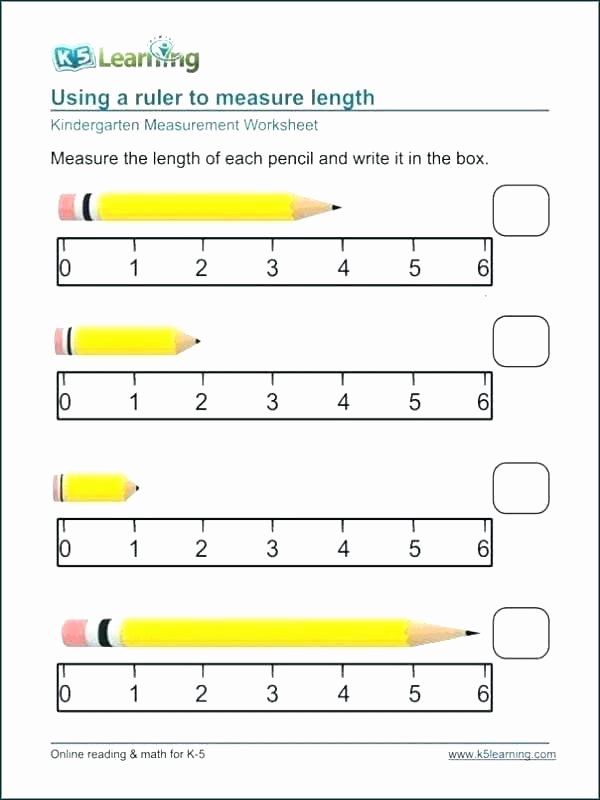 Kindergarten Measurement Worksheets Worksheets for Math Grade 1 – Primalvape