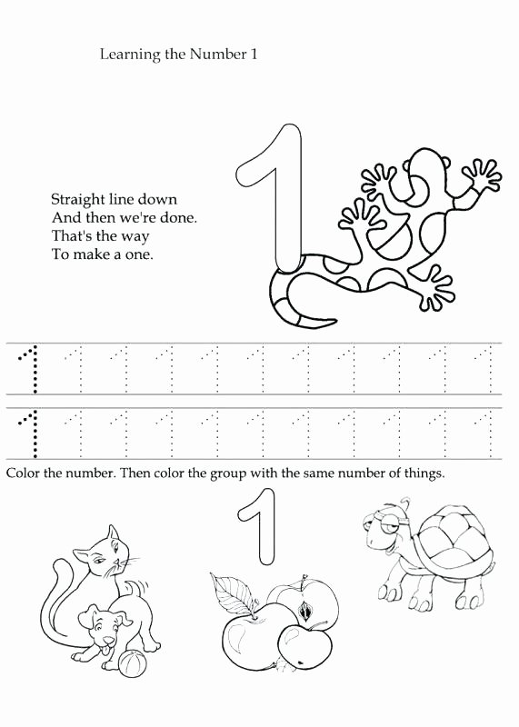Kindergarten Number Line Worksheet Recognizing Numbers Worksheets Learning 1 Multi 100