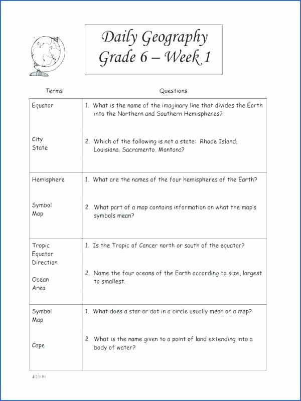 Kindergarten social Studies Worksheets 10th Grade social Stu S Worksheets