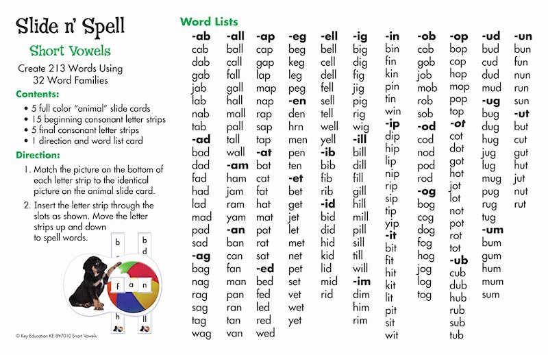Kindergarten Spelling Words Printable New Kindergarten Short I Words
