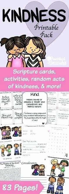 Kindness Worksheets for Elementary Students Awesome Kindness Worksheets for Kids – Ccavzyfo