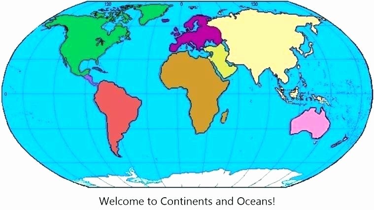 Label Continents and Oceans Worksheets Label the World Map – Ricenbeans
