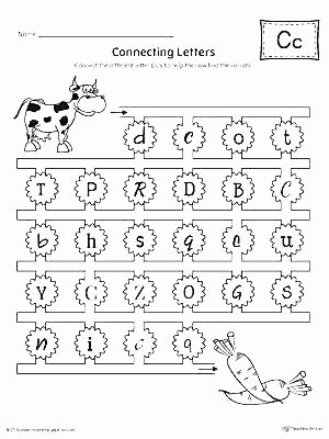 Letter and Number Tracing Worksheets Alphabet Worksheets for Preschoolers Printable