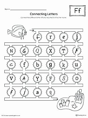 Letter F Worksheets for toddlers Best Of Kindergarten Worksheets Ll Phonics Worksheets Ff Worksheet