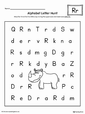 Letter G Worksheet Preschool Alphabet Letter Hunt Letter R Worksheet