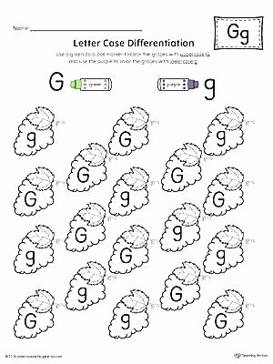 Letter G Worksheet Preschool Letter G Tracing Worksheets Preschool