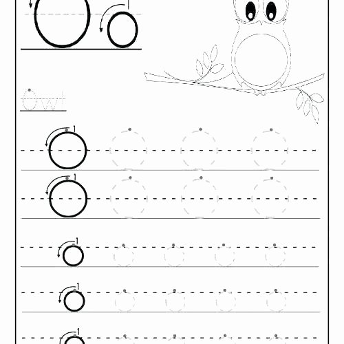 Letter G Worksheets for Kindergarten Letter O Preschool Worksheets