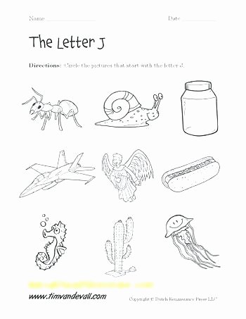 Letter J Tracing Worksheets Preschool Free Printable Letter J Worksheets Alphabet Letter J