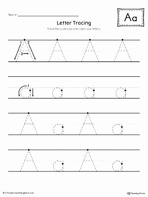 Letter J Tracing Worksheets Preschool Trace Letters Worksheet Math Letter Tracing A Alphabet