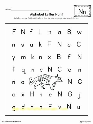 Letter N Tracing Worksheets Preschool Free Letter N Worksheets