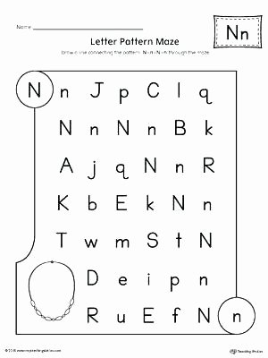 Letter N Worksheets for Preschool Free Printables for Teachers Preschool