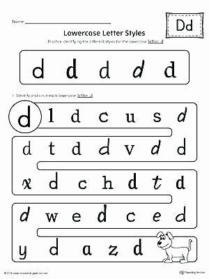 Letter N Worksheets for Preschool Kids Alphabet Worksheets for Preschool Letter D Say Tracing