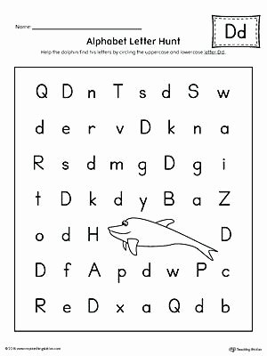 Letter O Worksheets for Preschool Letter D Worksheets Collection Free Preschool Ready to