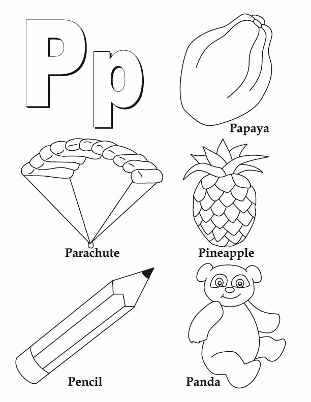 Letter P Worksheets for toddlers Letter E Phonics Worksheets