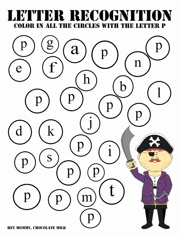 Letter P Worksheets Preschool Alphabet Learning Letters Coloring Graphics Printable Stock