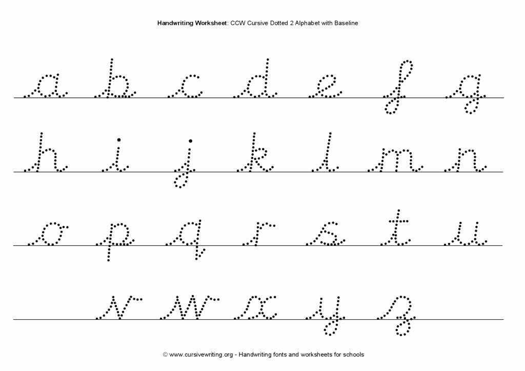 Letter Tracing Worksheets Az Cursive Letters Tracing Page Printable Worksheets Writing