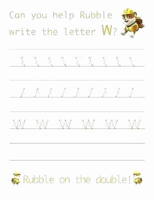Letter W Worksheets for Preschoolers Letter M Worksheets for Kindergarten