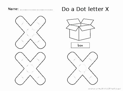 Letter X Worksheets for Preschoolers 42 Beautiful Graph Preschool Dot to Dot Printables