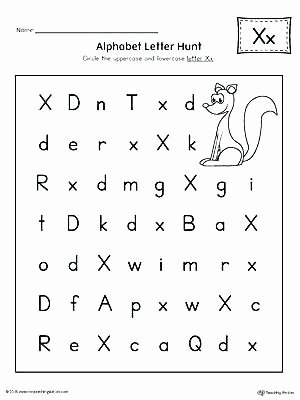Letter X Worksheets for Preschoolers Alphabet Matching Worksheets for Kindergarten Letter R