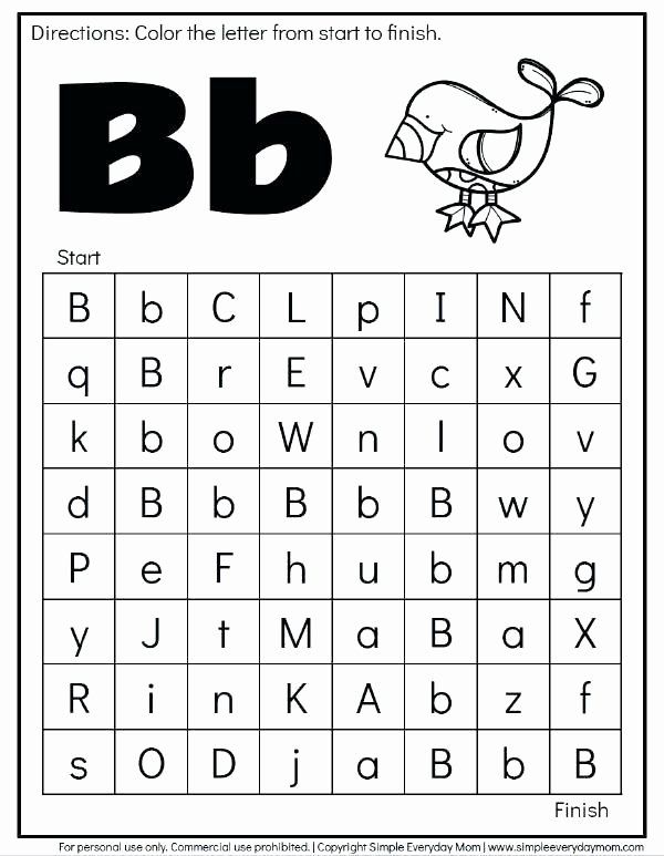 Letter X Worksheets Kindergarten Abc Recognition Worksheets